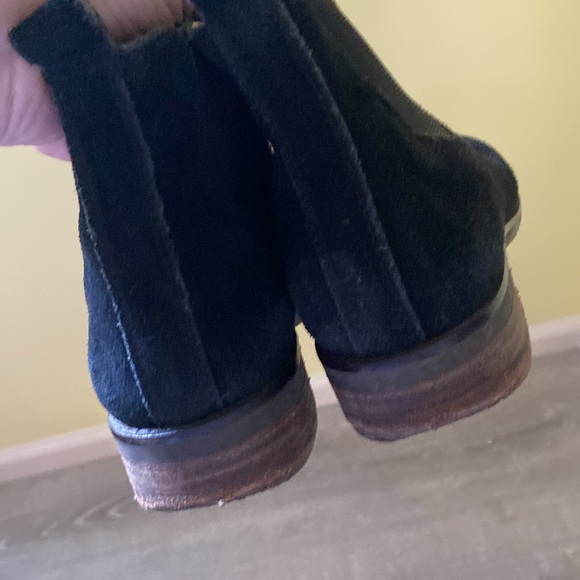 Lucky Brand Black Suede Booties - Picture 3 of 6